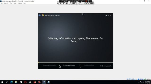 Installing Windows Longhorn 5048 in VirtualBox смотреть онлайн