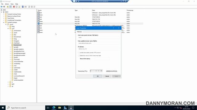 How to view and clear the Windows Server DNS Server cache смотреть онлайн