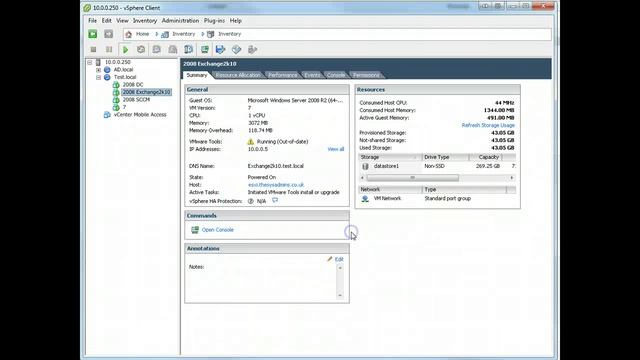 Updating VMware Tools - ESXi 5 смотреть онлайн