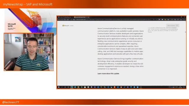 myNewsWrap – SAP and Microsoft (Episode 04) смотреть онлайн