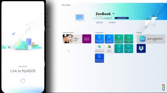 MyASUS PC to Phone Remote Interface, Laptop Control Center and More… смотреть онлайн