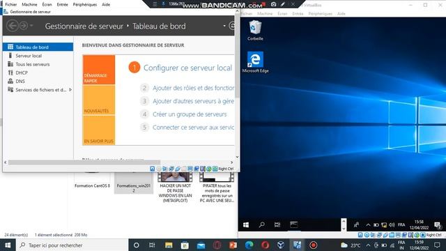Windows server 2022 - video 5: Ajout des informations DNS dans le serveur DHCP смотреть онлайн