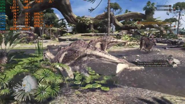 MONSTER HUNTER WORLD low end pc gameplay 1280x720 смотреть онлайн