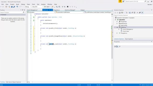 C# Lesson 9: Windows Forms, Button + Click Event, TextBox смотреть онлайн
