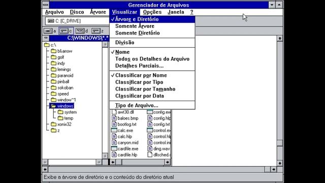 Running Windows 3.11 in the dosbox смотреть онлайн