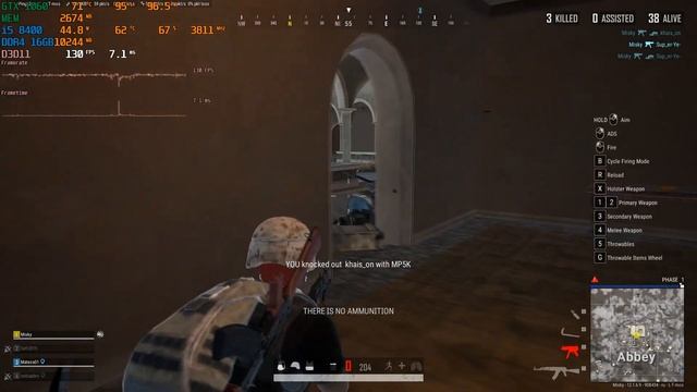 GTX 1060 3gb | i5 8400 | PlayerUnknown’s Battlegrounds | LOW Settings | 1080p смотреть онлайн