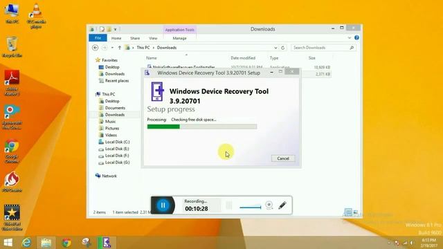how to install windows device recovery tool смотреть онлайн