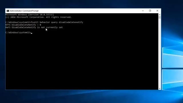 Cara Mengaktifkan Feature TRIM di Windows 10 смотреть онлайн