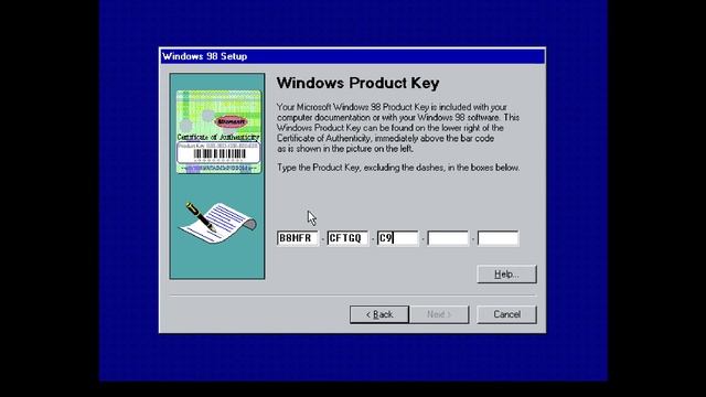 Installing Windows 98 using Dosbox-Pure (RetroArch Core) смотреть онлайн