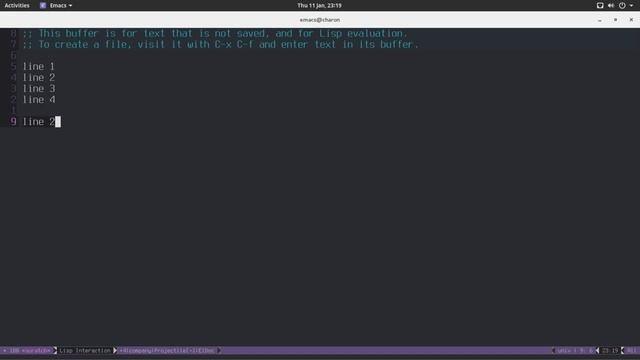 Emacs Tutorial 15 - Kill-ring and a popup menu to replace it! смотреть онлайн