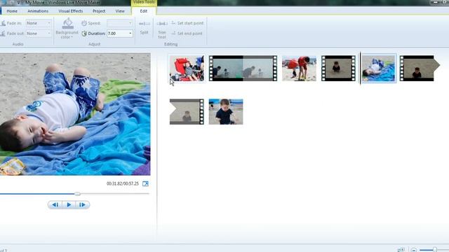 How to add photos and video in Windows Live Movie Maker смотреть онлайн