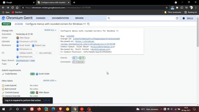 Google Chrome could be getting Windows 11 style menus смотреть онлайн