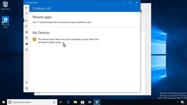 Enroll your Windows 10 device in Microsoft Intune смотреть онлайн
