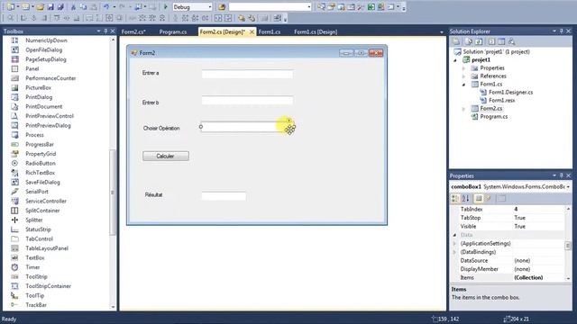 C # Démo 111.... Initiation à la Programmation des Interfaces graphiques..Combobox смотреть онлайн