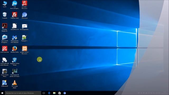 Faire réapparaître les icônes de la barre des tâches sous Windows 10 смотреть онлайн