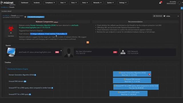 Introducing MistNet NDR - 4 minute demonstration смотреть онлайн