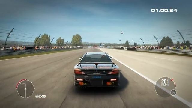 Race Driver GRID 2 HD Gameplay Test Drive Nissan Silvia Spec R Aero S15) смотреть онлайн