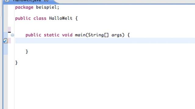 1 Java lernen mit Eclipse - Das erste Programm смотреть онлайн
