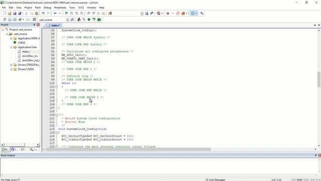 Serial (UART) Communication Receiving data in STM32F446RE | Nucleo-F446RE | STM32 CUBE MX | T -20 смотреть онлайн
