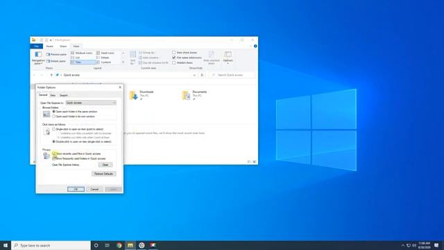 How to disable auto add files in Quick Access in Windows 10 смотреть онлайн