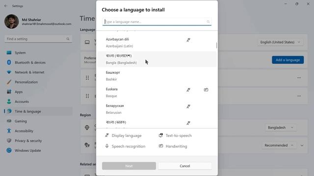 Download and Install Bangla Language/font in Windows 11/10 смотреть онлайн