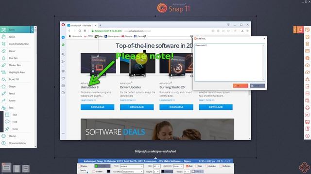 Program presentation Ashampoo Snap 11 — Perfect screenshots смотреть онлайн