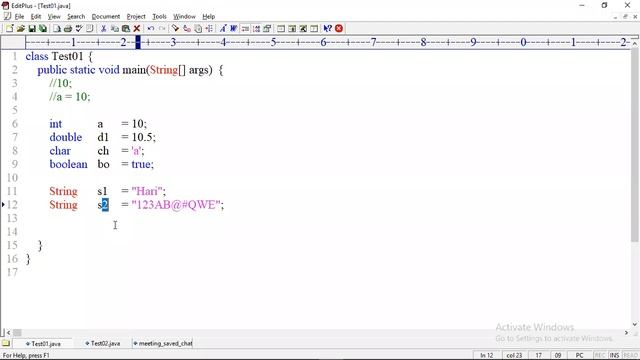 Java Data Types | Session-2 by Mr. Hari Krishna | New Batch from 17th @ 11.00AM смотреть онлайн