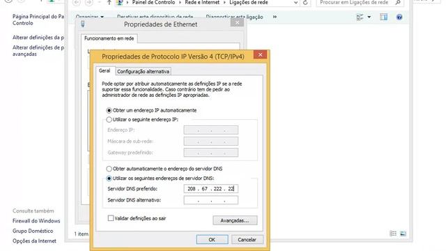 Mudar DNS Windows 8.1 смотреть онлайн