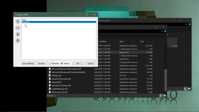 Minecraft Bedrock Speedrun Timer LiveSplit for Windows 10 смотреть онлайн