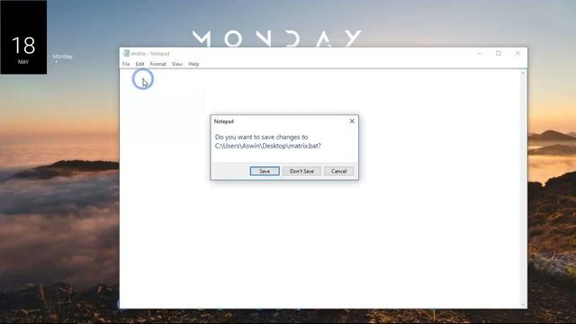 How to create matrix effect in windows 10 | Malayalam | cyber ghost смотреть онлайн