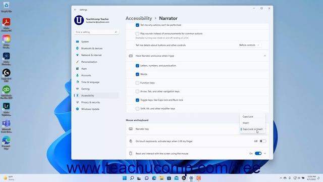 Learn How to Change the Narrator Settings in Windows 11: A Training Tutorial смотреть онлайн