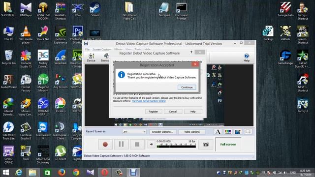 How to install and record desktop using Debut Video Capture Software смотреть онлайн