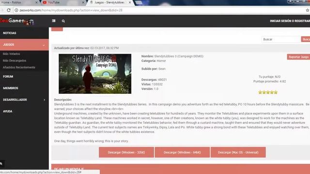 como descargar slendytubbies 3 смотреть онлайн