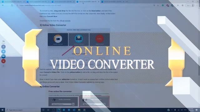 How to convert MOV video files to MP4 смотреть онлайн