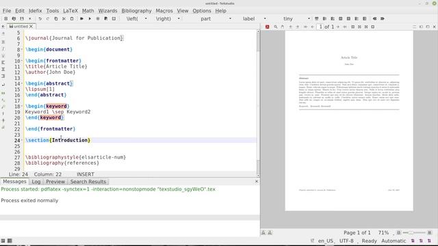 LaTeX - Elsevier Articles (Step by Step Instructions) смотреть онлайн