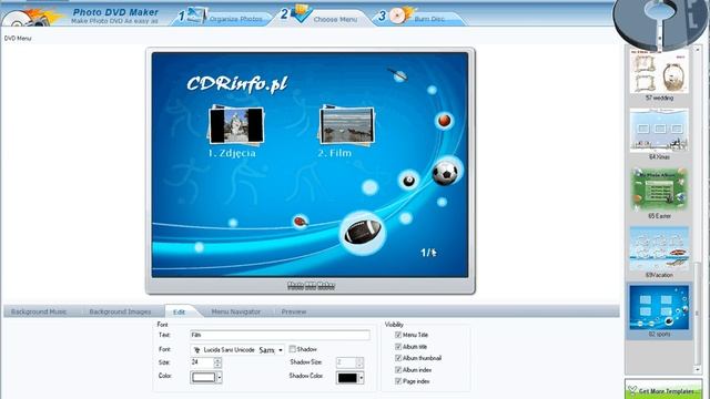 DVD-VIDEO ze zdjęciami i filmem - Photo DVD Maker Professional [CDRinfo.pl] смотреть онлайн