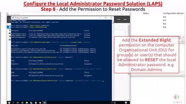 7 - Install and Configure the Local Administrator Password Solution (LAPS)
