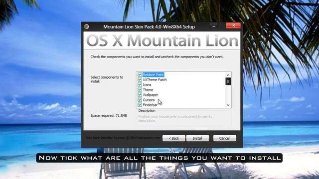 Windows 8 Theme : Transform Windows 8 to Mac OSX Mountain Lion смотреть онлайн