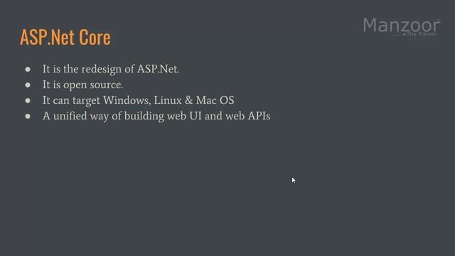 .Net Framework Vs .Net Core (ASP.Net Core Part - 2) смотреть онлайн