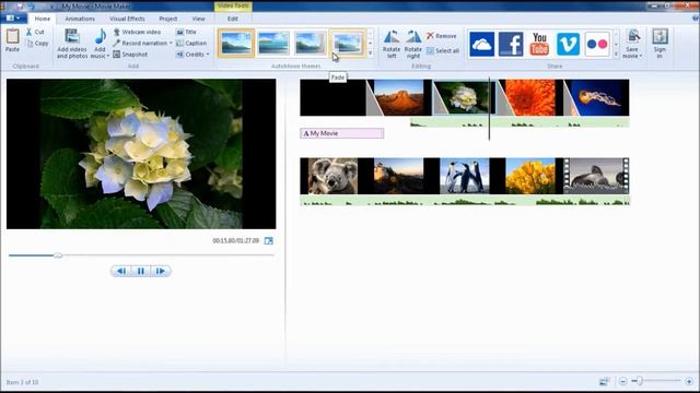 Креирање и обработка на видео во Windows Live Movie Maker смотреть онлайн