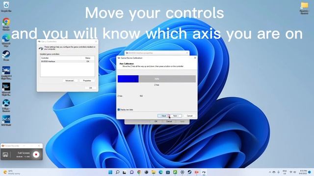 MaxFlightStick Windows 11 calibration смотреть онлайн