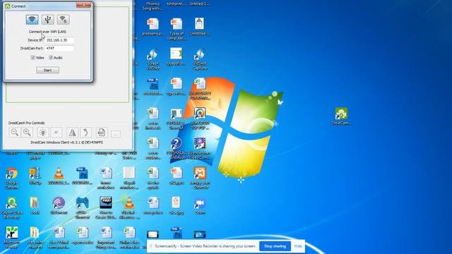 How to use smartphone as a webcam in desktop PC. смотреть онлайн
