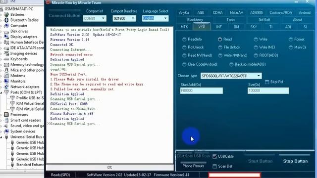 Miracle box can't detect spd phones [Solutions] смотреть онлайн