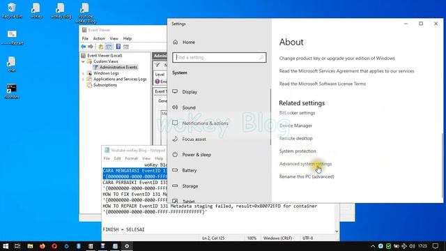 CARA MENGATASI EventID 131 Metadata staging failed result 0x80072EFD for container 00000000 0000 00 смотреть онлайн