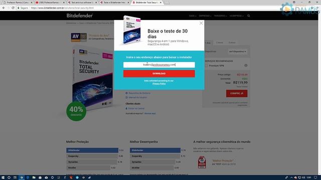 🚨 Proteção Completa para Windows, MAC e Android - Bitdefender Total Security 2019 - 6 Meses Grátis смотреть онлайн