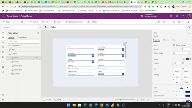 Popup in PowerApps | Create Popup in PowerApps смотреть онлайн