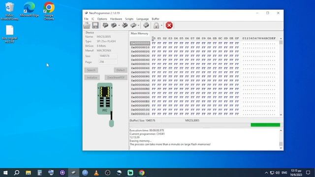 How do I download an empty chip a program bios ( NeoProgrammer 2.1.0.19) смотреть онлайн