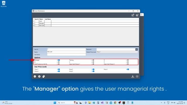 Users Maintenance Module // Optima PC Prog - A Comprehensive Training Guide смотреть онлайн