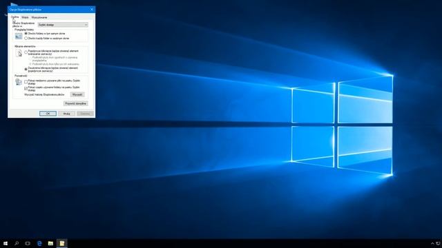 Windows 10: Wywołanie okna Opcje folderów za pomocą komend wiersza poleceń. смотреть онлайн