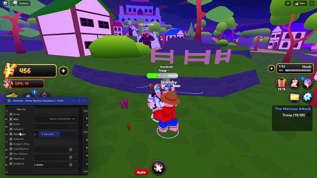 Anime Warriors Simulator 2 script hack | OP AUTOFARM, AUTO OPEN EGG | OP GUI SCRIPT смотреть онлайн